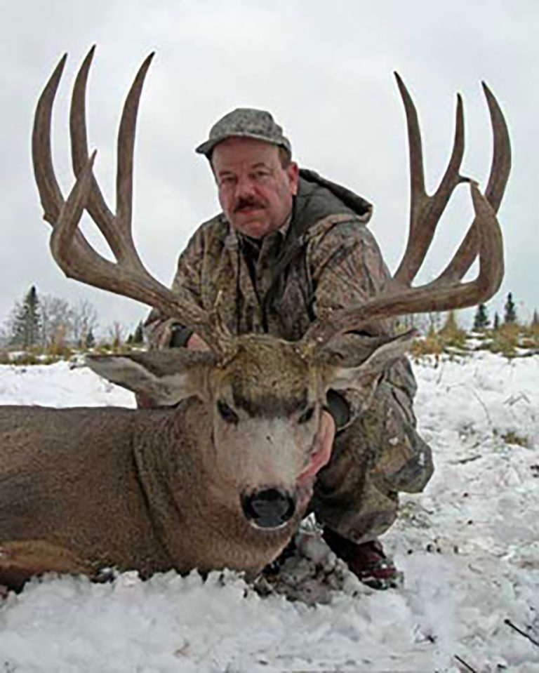 Trophy Mule Deer Hunt Alberta Hunt